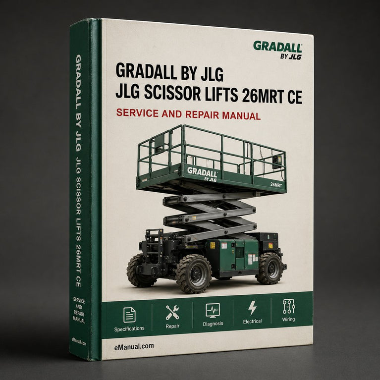 JLG Scissor Lifts 26MRT CE*Factory Service / Repair/ Workshop Manual Instant Download(P/N:3120892) PDF