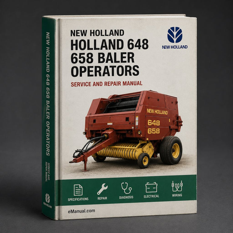 New Holland 648 658 Baler Operators Manual PDF