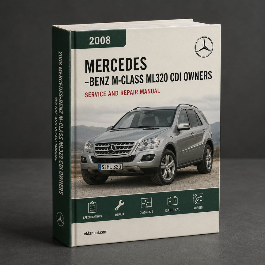 2008 Mercedes-Benz M-Class ML320 CDI Owners Manual PDF