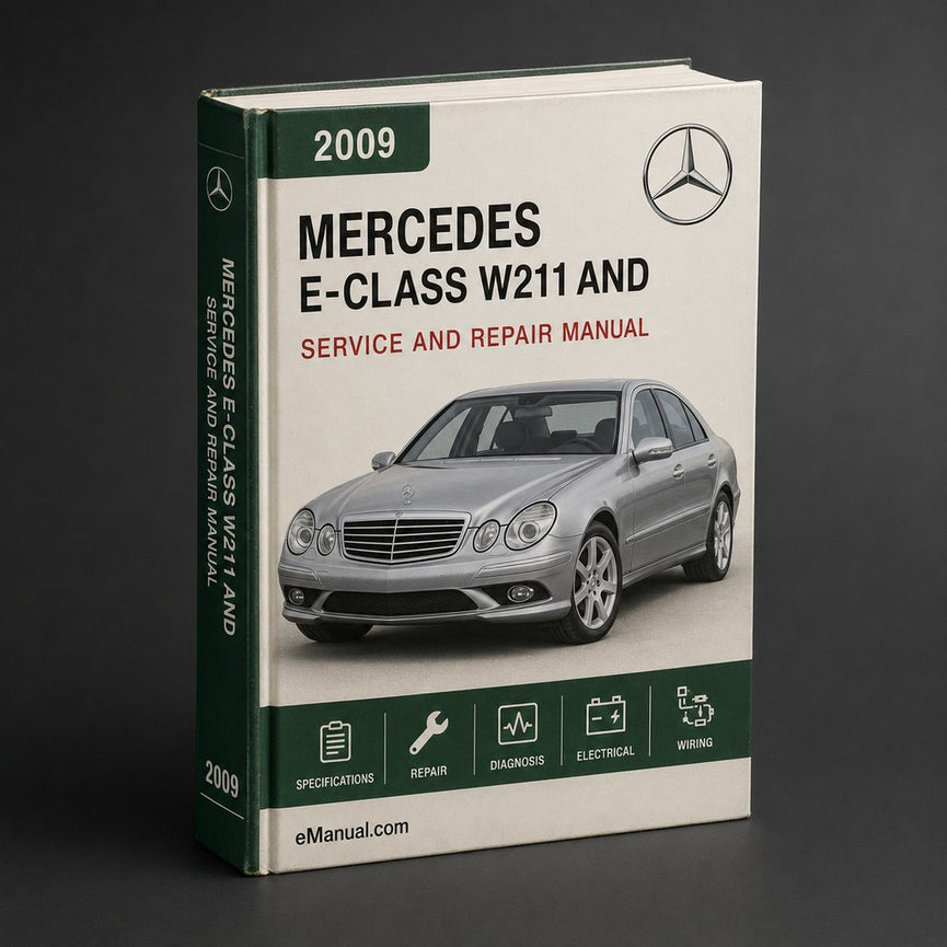 2009 Mercedes E-Class (W211) Service and Repair Manual PDF