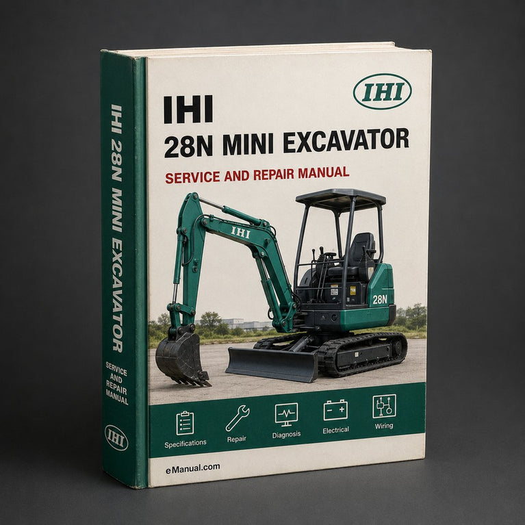 IHI 28N Parts Manual Mini Excavator PDF