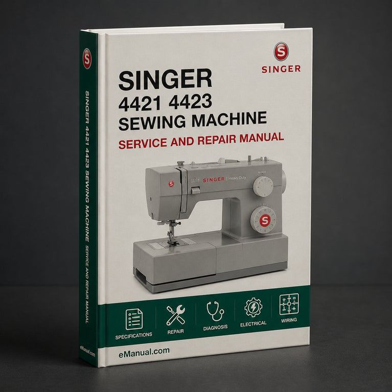 Singer 4421 4423 sewing machine Service Manual PDF