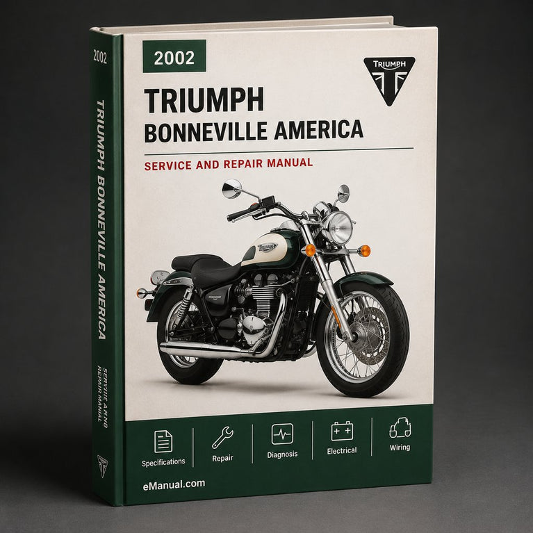 Triumph Bonneville America 2002-2007 Workshop Service Manual PDF