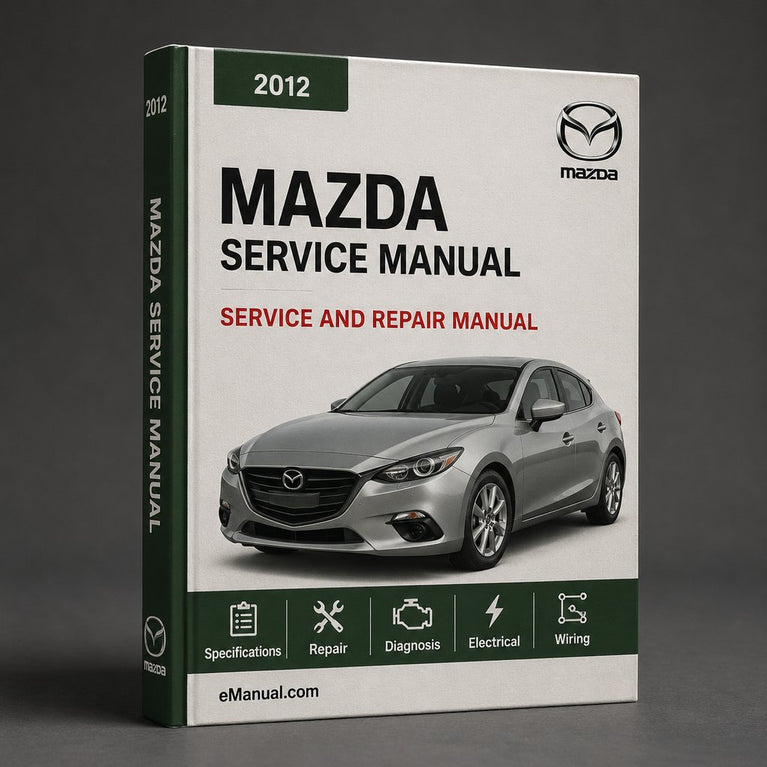 Mazda Mazda5 2012 2013 2014 OEM Factory Service Repair Manual PDF