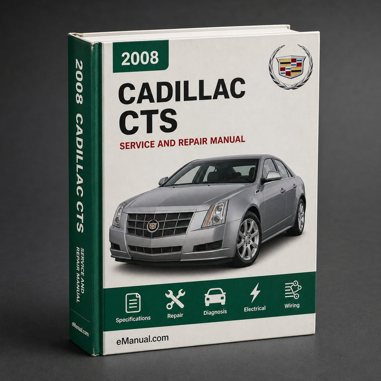Cadillac CTS 2008-2014 Service Repair Manual PDF