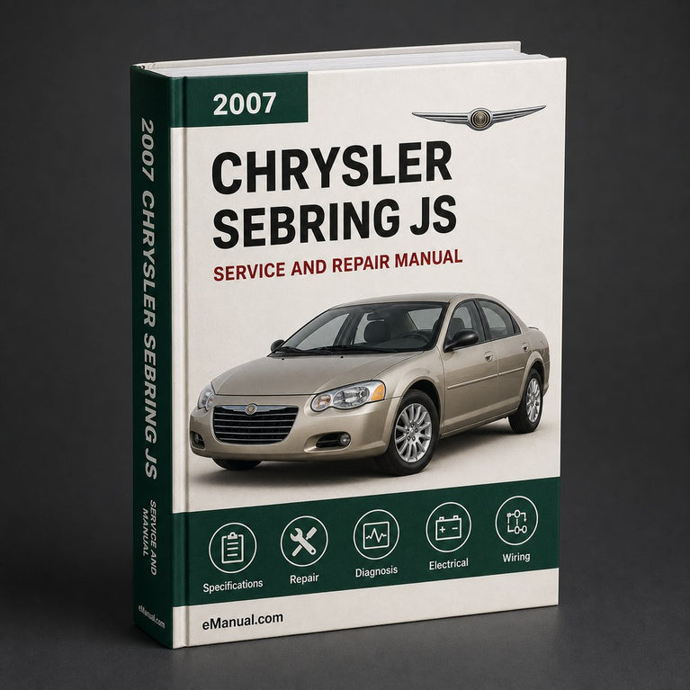 CHRYSLER SEBRING JS 2007-2010 Workshop Service Repair Manual PDF