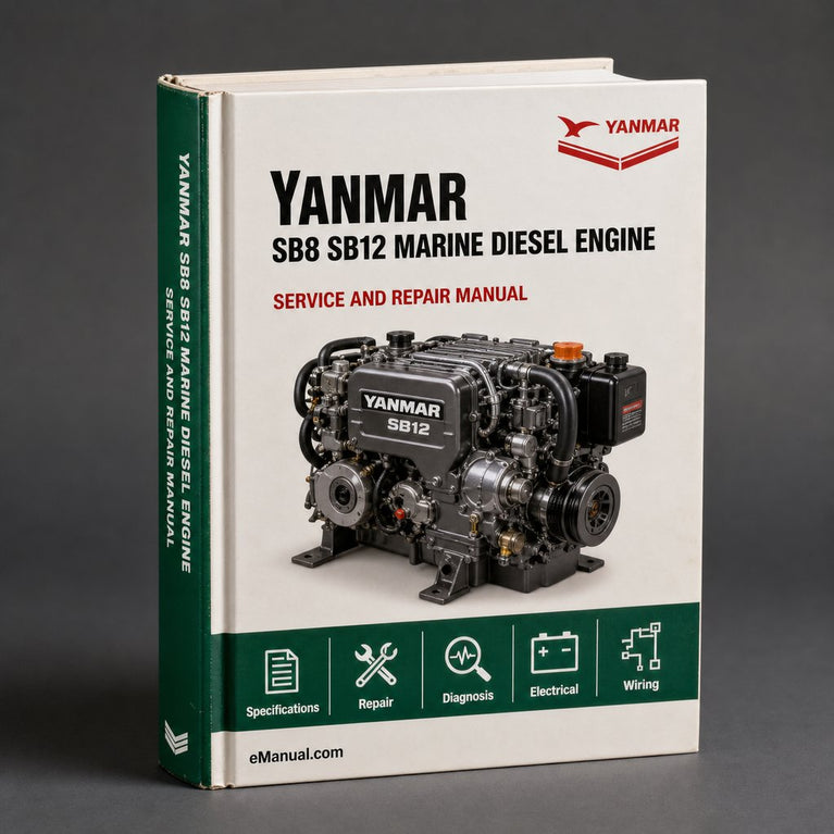 YANMAR SB8 SB12 Marine DIESEL Engine Operation Manual PDF