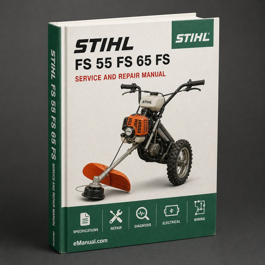 Stihl FS 55 FS 65 FS 65-4 Brushcutters & 55 C 55 R 55 RC 55T 55 TC Parts Workshop Service Repair Manual PDF