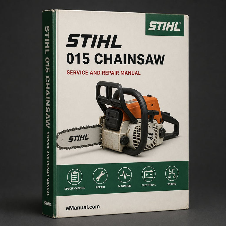 Stihl 015 Chainsaw Workshop Manual PDF
