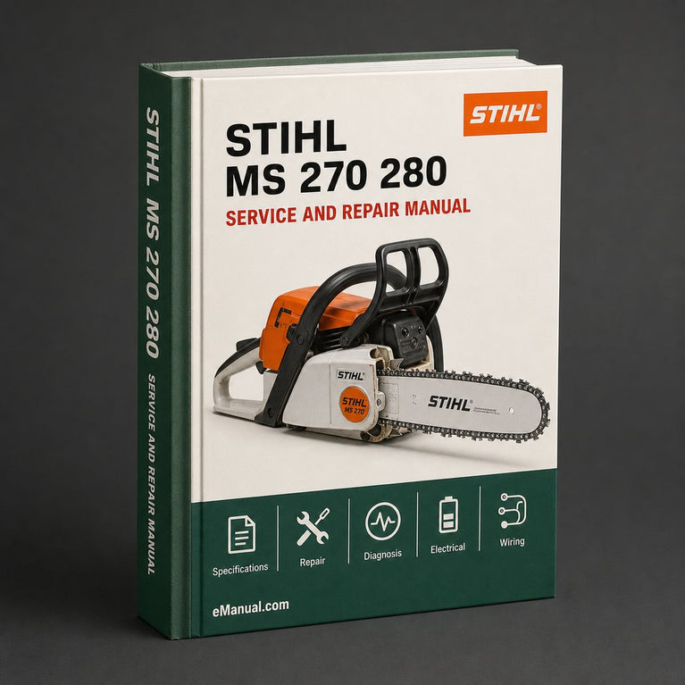Stihl MS 270 280 Workshop Service Repair Manual PDF