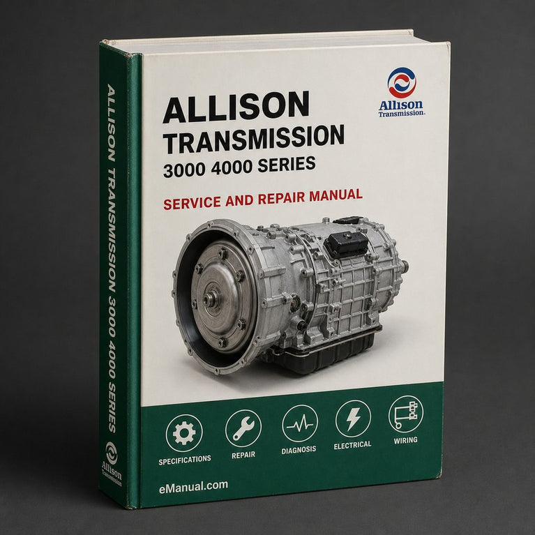 ALLISON Transmission 3000 & 4000 Series Workshop Manual PDF