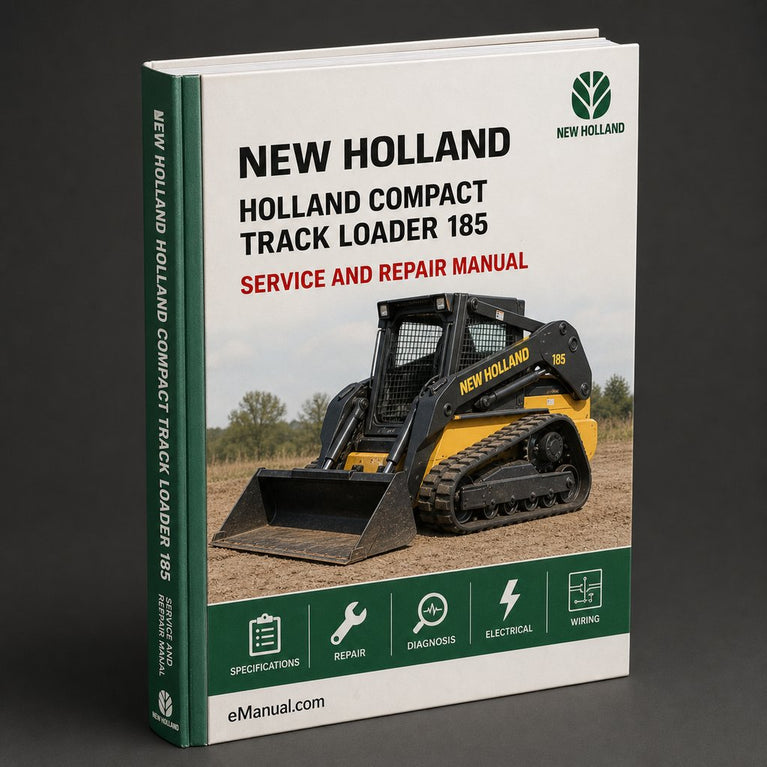 NEW Holland Compact TRACK Loader C 185 Workshop Service Repair Manual