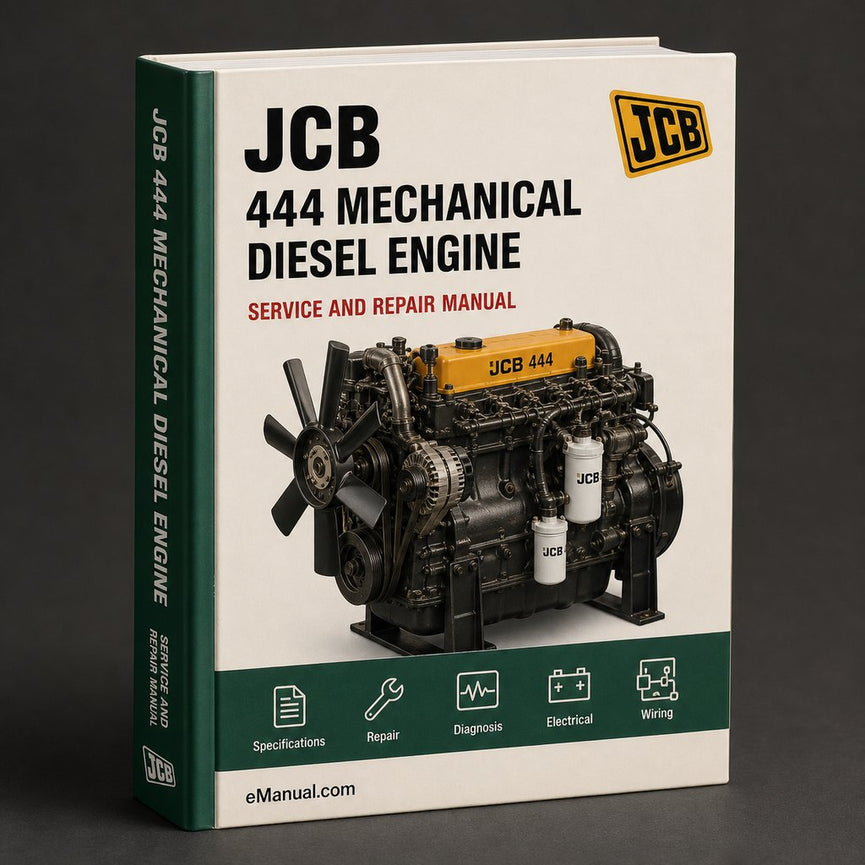 JCB 444 Mechanical Diesel Engine Service Manual PDF