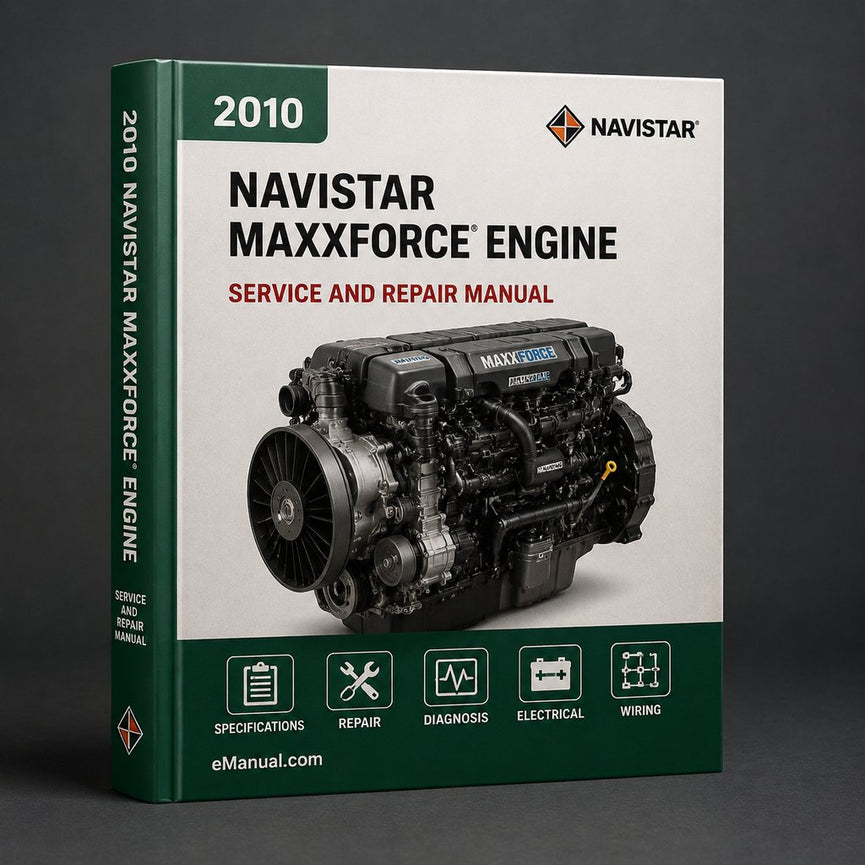 2010 Navistar MaxxForce 7 Engine Service Repair Workshop Manual PDF