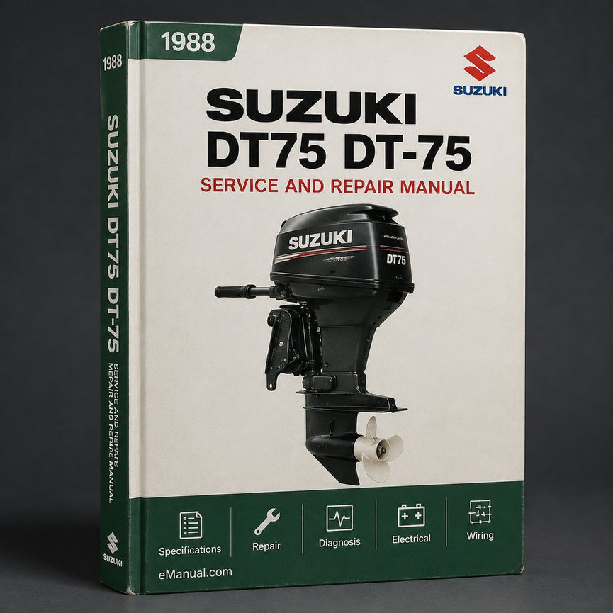 Suzuki DT75 DT-75 1988-1997 Workshop Service Repair Manual PDF
