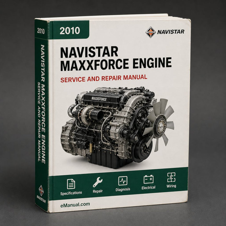 Navistar MaxxForce 7 Engine Complete Workshop Service Repair Manual 2010 PDF