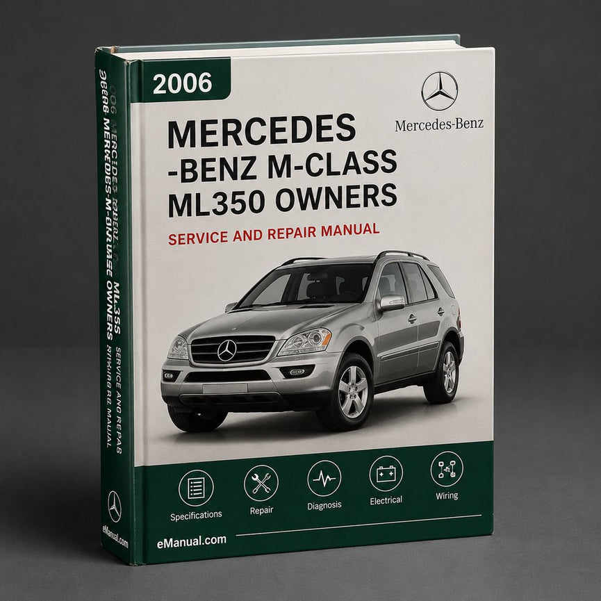 2006 Mercedes-Benz M-Class ML350 Owners Manual PDF