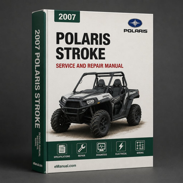 2007 Polaris 2 Stroke Service Repair Workshop Manual PDF