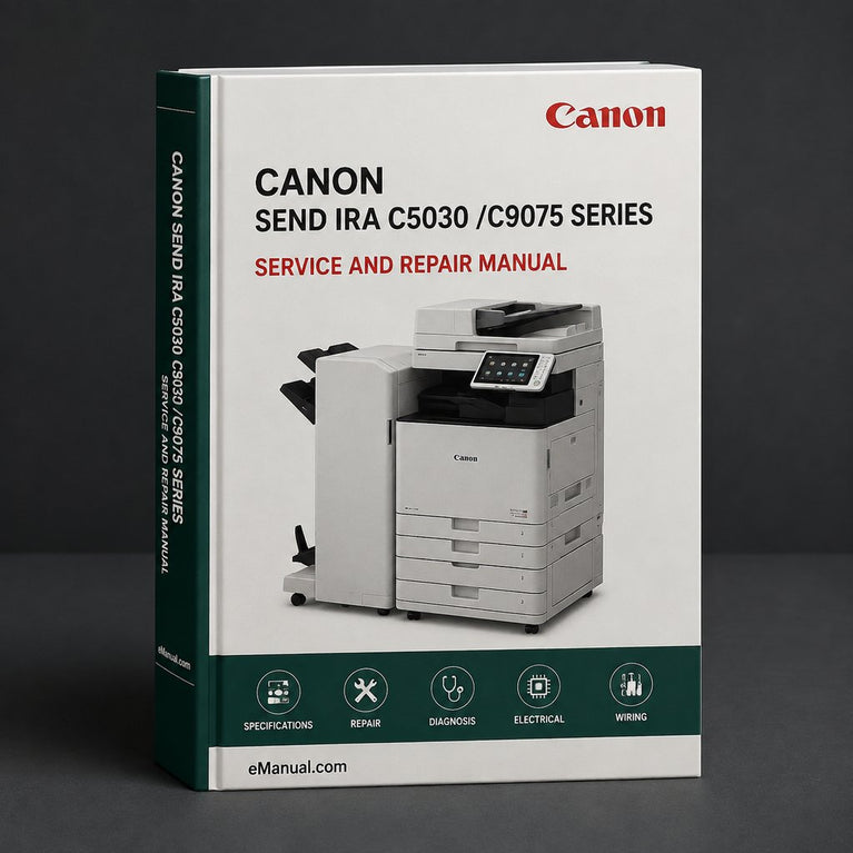 Canon Send Ira C5030 /c9075 Series Service Repair Workshop Manual PDF