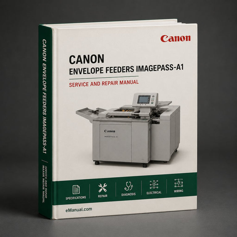 Envelope Feeders Canon Imagepass-a1 Parts Catalog PDF