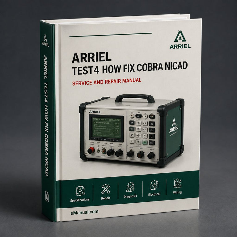 Test4 - How Fix Cobra Nicad Battery RVD Nicd DIY Plan Service Repair Workshop Manual PDF