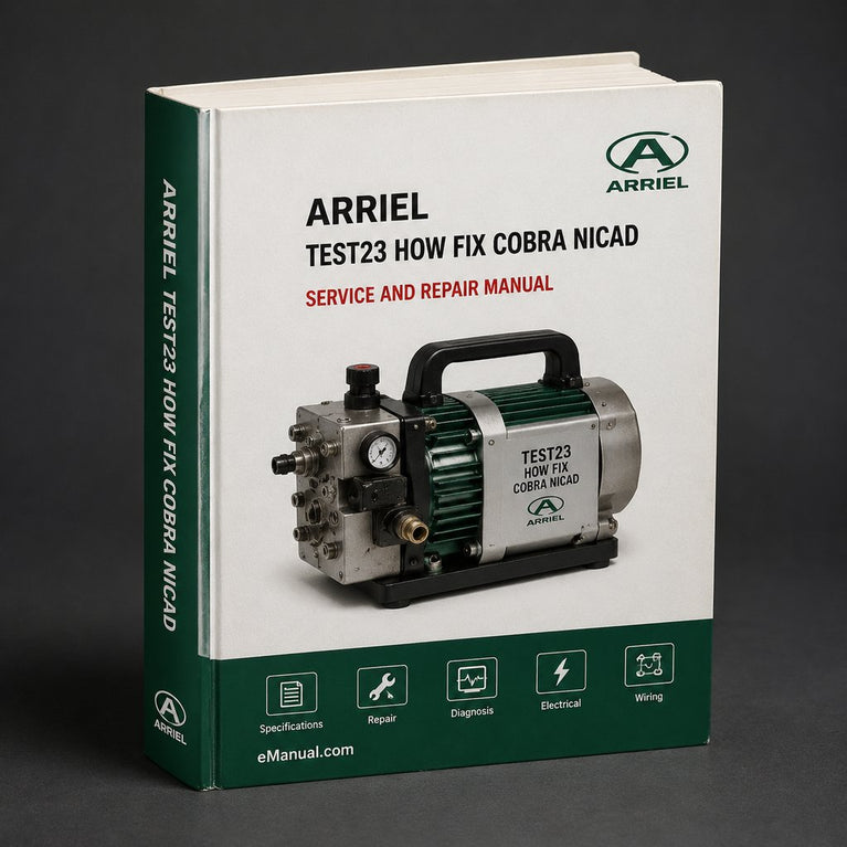 Test23 - How Fix Cobra Nicad Battery RVD Nicd DIY Plan Service Repair Workshop Manual PDF