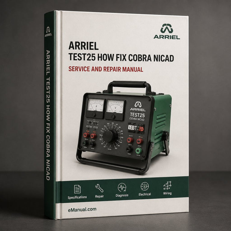 Test25 - How Fix Cobra Nicad Battery RVD Nicd DIY Plan Service Repair Workshop Manual PDF