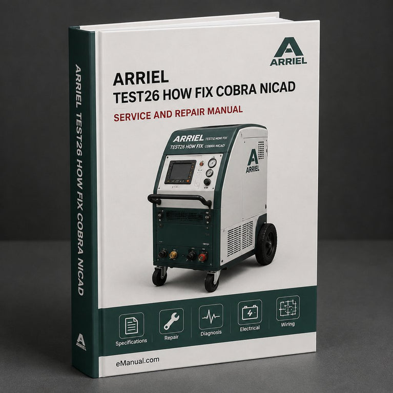 Test26 - How Fix Cobra Nicad Battery RVD Nicd DIY Plan Service Repair Workshop Manual PDF