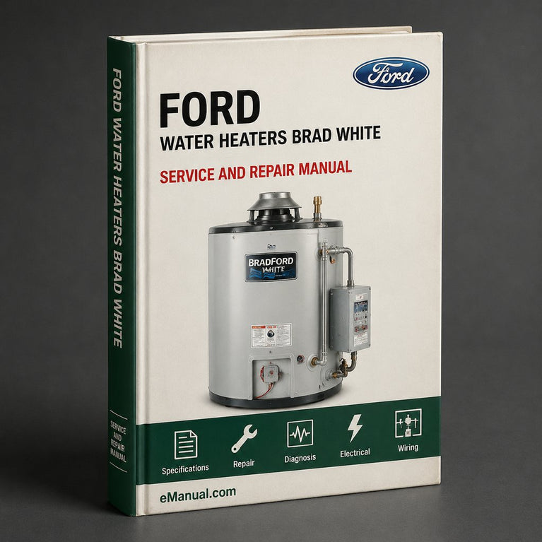 Water Heaters Bradford White Service Repair Workshop Manual PDF