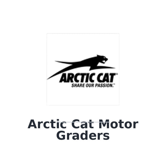 Arctic Cat Motor Graders
