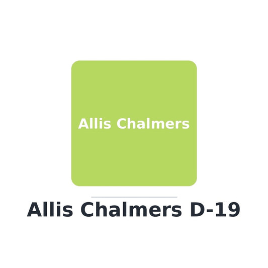 Allis Chalmers D-19