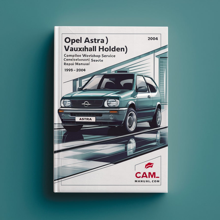 Manual completo de reparación y servicio de taller de los modelos de gasolina Opel Astra (Vauxhall Holden) 1998 1999 2000 2001 2002 2003 2004