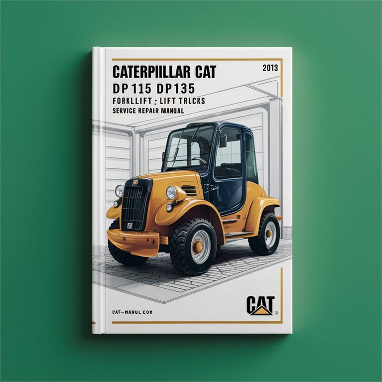 Caterpillar Cat DP100 DP115 DP135 DP150 Forklift Lift Trucks Ser