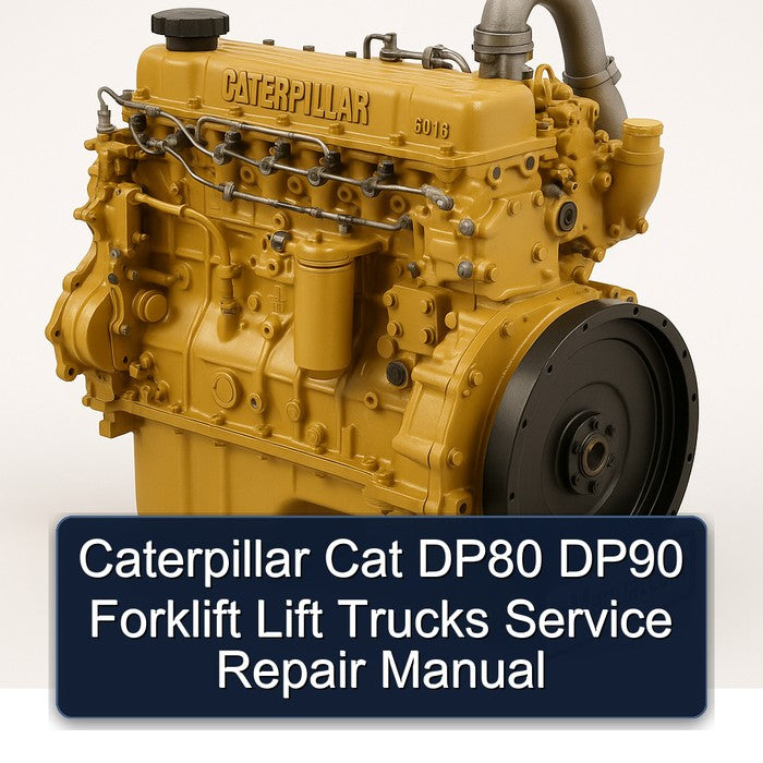 Caterpillar Cat DP80 DP90 Forklift Lift Trucks Service Repair Manual