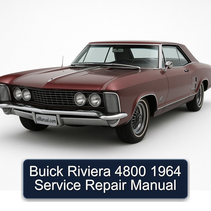 Buick Riviera 4800 1964 Service Repair Manual