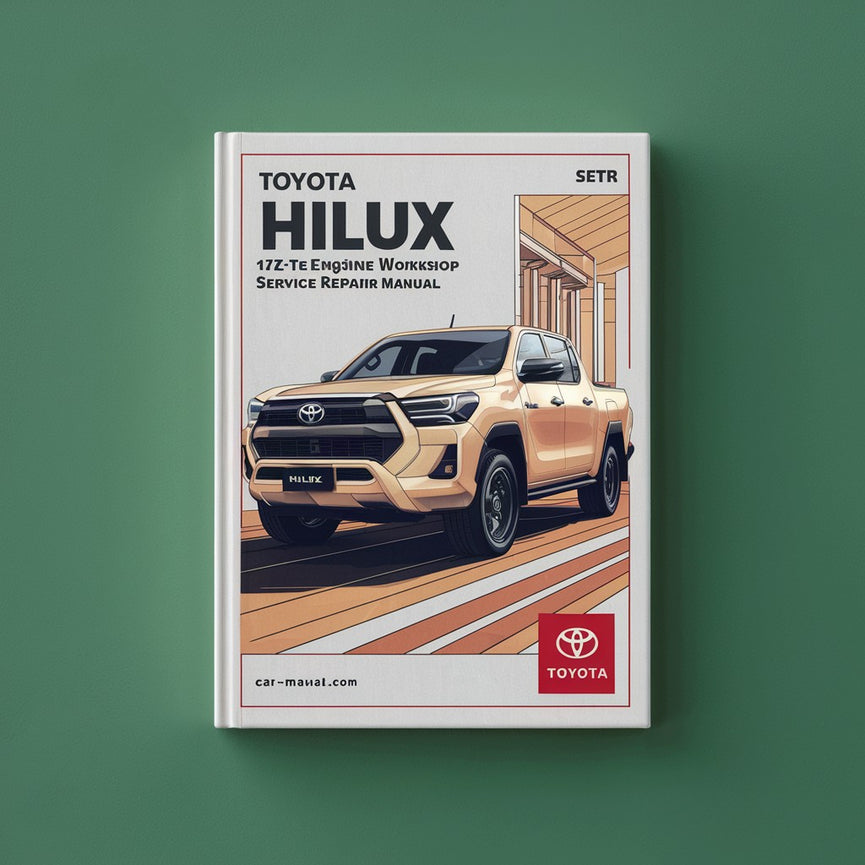 Manual de reparación y servicio del motor Toyota Hilux 1KZ-TE