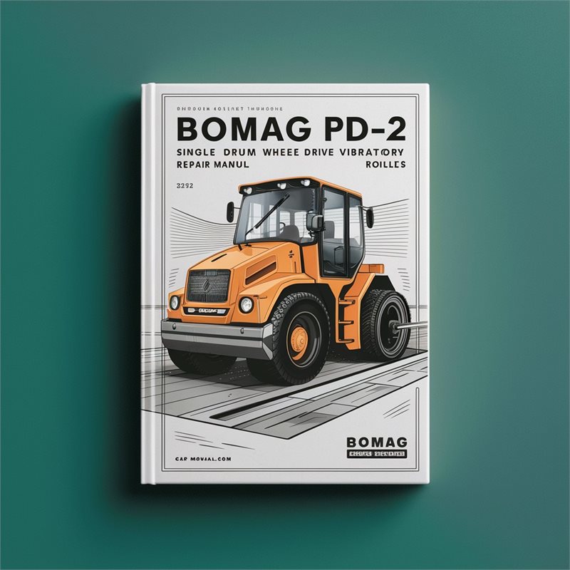 Bomag BW172 PD-2 Single Drum Wheel Drive Vibratory Roller Service Repair Workshop Manual PDF