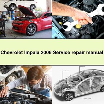 Manual de servicio y reparación del Chevrolet Impala 2006