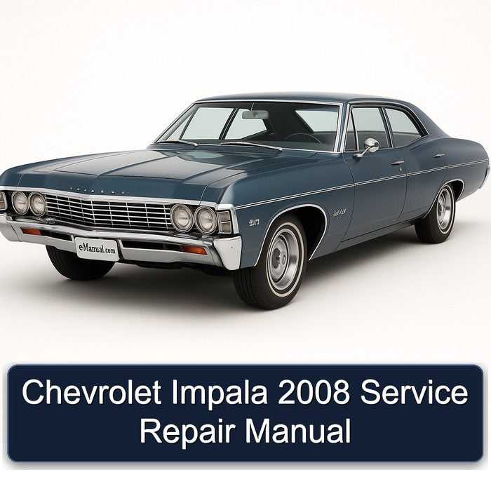Chevrolet Impala 2008 Service Repair Manual
