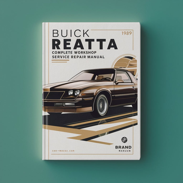 Buick Reatta Complete Workshop Service Repair Manual 1989