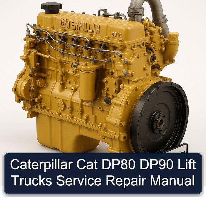Caterpillar CAT DP80 DP90 Lift Trucks Service Repair Workshop Manual PDF