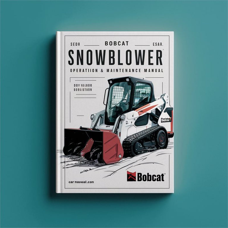 Bobcat Snowblower Operation Service Repair Workshop Manual PDF