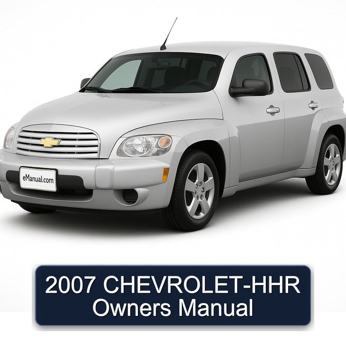2007 CHEVROLET-HHR Owners Manual