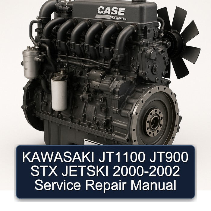 2000-2002 Case STX Series Kawasaki JT1100 JT900 Jetski Service Repair Workshop Manual PDF