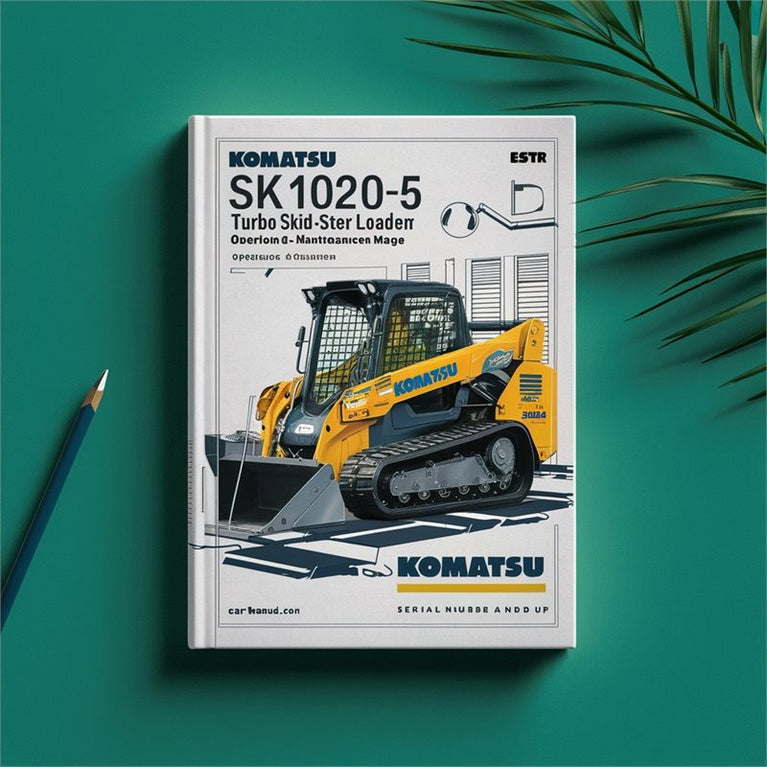 Komatsu Sk1020-5 Turbo SKID-STEER Loader Operation (serial Number: 37ctf00147 Up) Service Repair Workshop Manual PDF