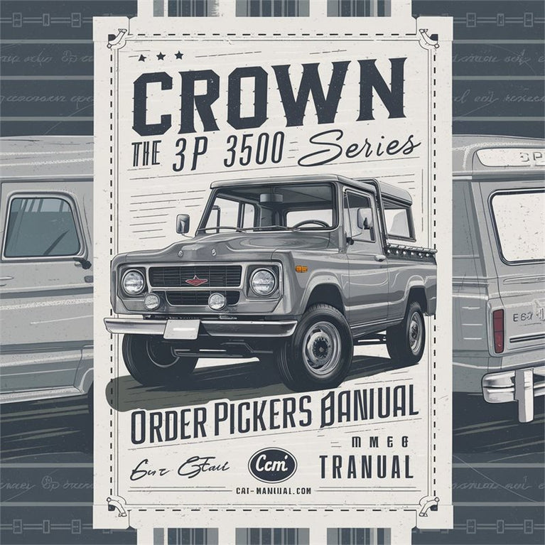 Crown SP 3500 Series (AC Traction) Order Pickers Parts Manual PDF