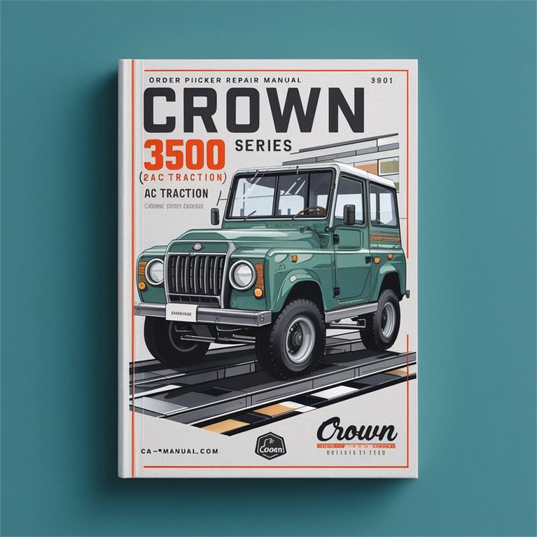 Crown SP 3500 Series (AC Traction) Order Picker Service Repair Manual PDF