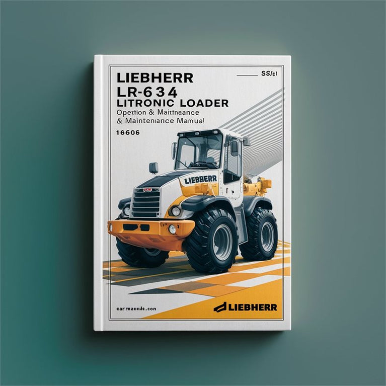 Liebherr LR634 Litronic Crawler Loader Operation (from S/n: 10606) Service Repair Workshop Manual PDF