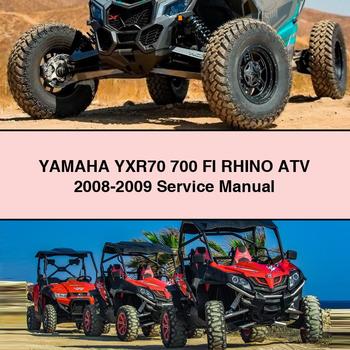 Yamaha YXR70 700 FI RHINO ATV 2008-2009 Service Repair Manual