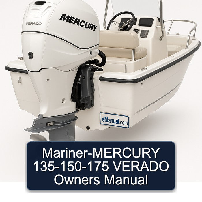 Mariner-MERCURY 135-150-175 VERADO Owners Manual